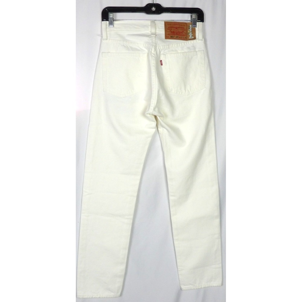 Levi's 501 DT White Jeans